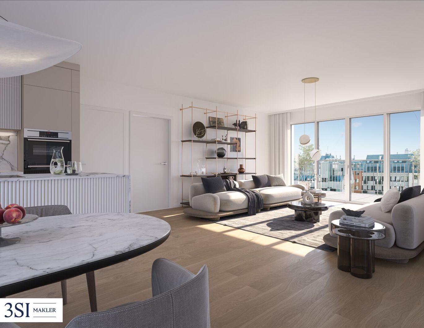 The Anthony: Dachgeschosswohnung mit großem Balkon - Erleben Sie das Gefühl von Freiheit!