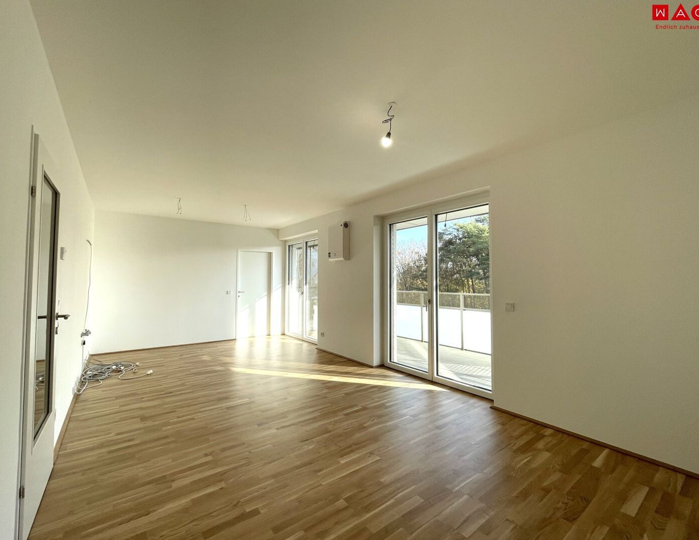 Ruhelage am Bindermichl: Perfekt aufgeteilte 3-Zimmer Wohnung mit 26 m² großem Balkon