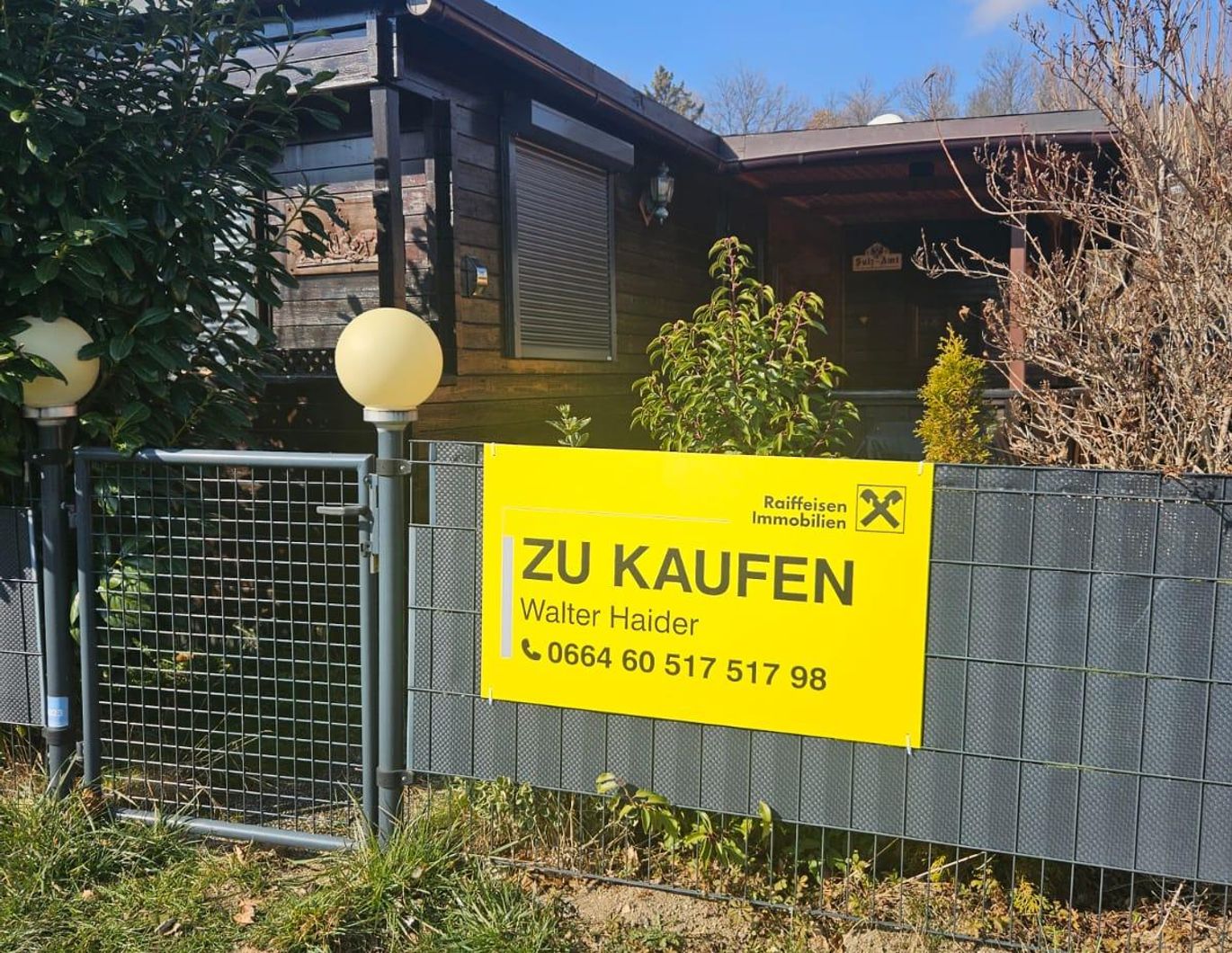 Mobilheim in Donnerskirchen auf Pachtgrund zu verkaufen!