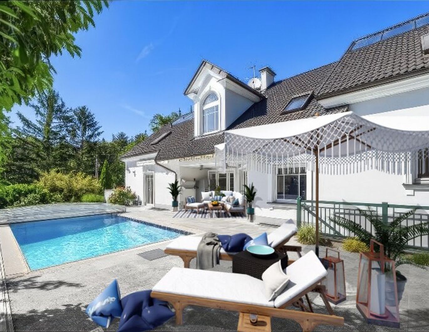 Bürgerliche Eleganz: ruhig, hochwertig, Aussicht- Miete mit Perspektive