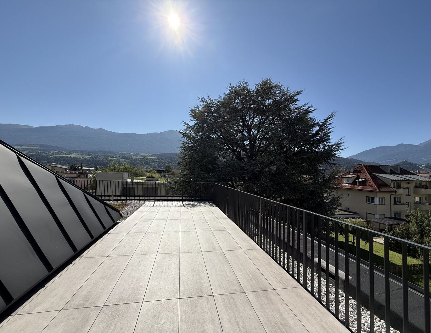 Traumhaftes 2-stöckiges Penthouse mit Dachterrasse im Villenviertel Pradl