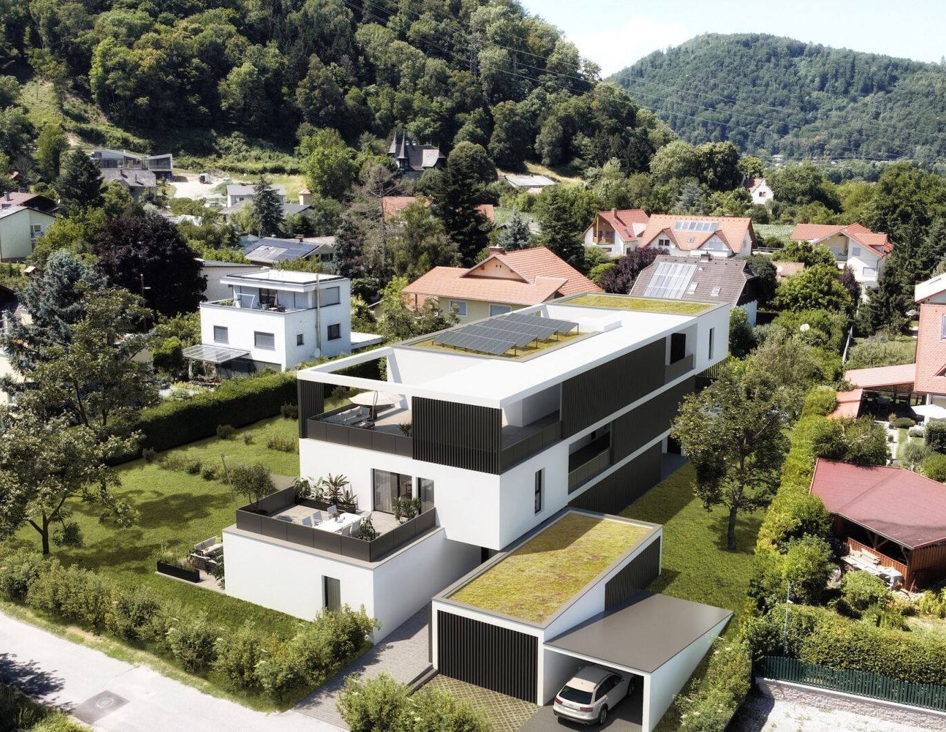 Neubauprojekt in Graz-Gösting - Wohnen im Grünen mit Stil und Privatsphäre! - BAUSTART