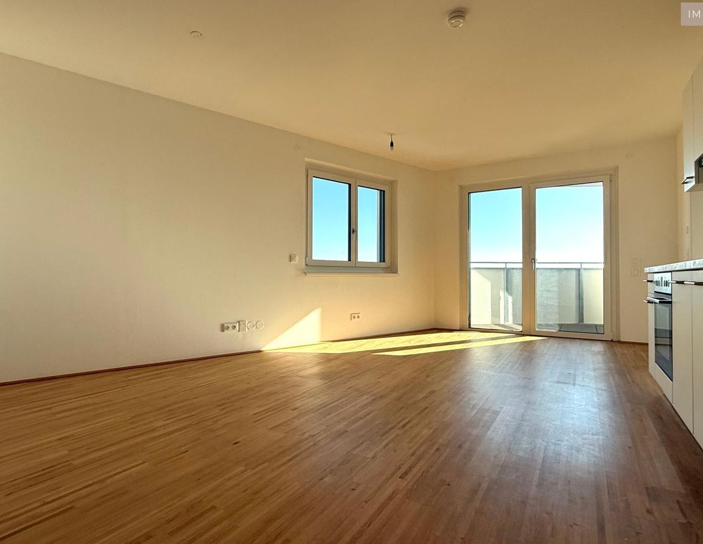 11.OG: Top-ausgestattete Neubauwohnung mit 7m² Loggia