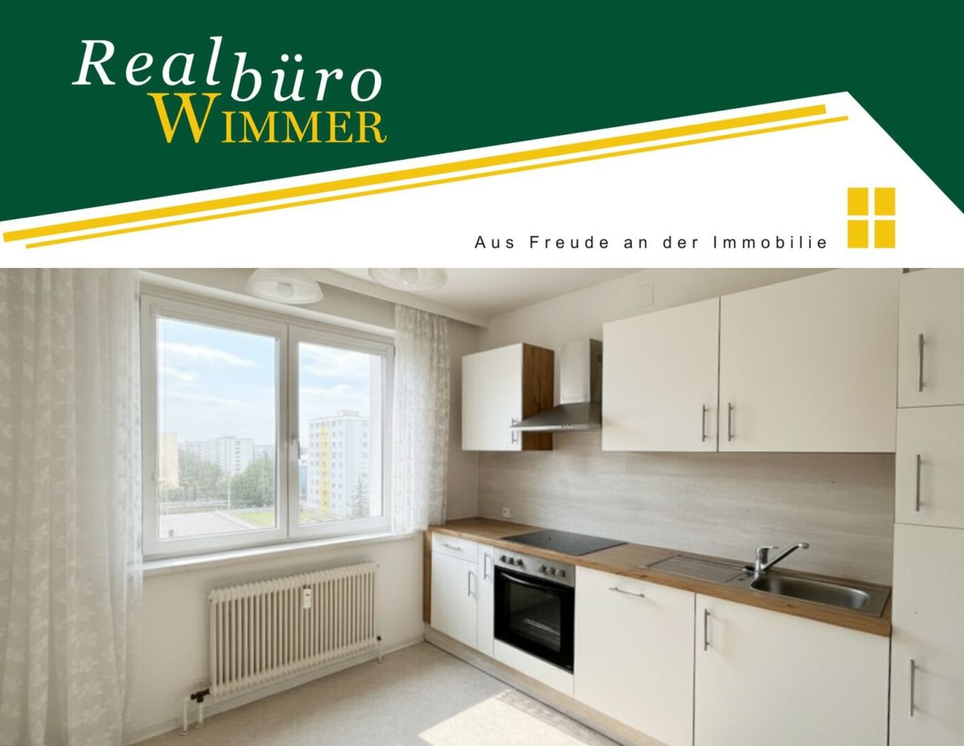 Sonnige 2-Zimmer-Wohnung mit Loggia und Garage