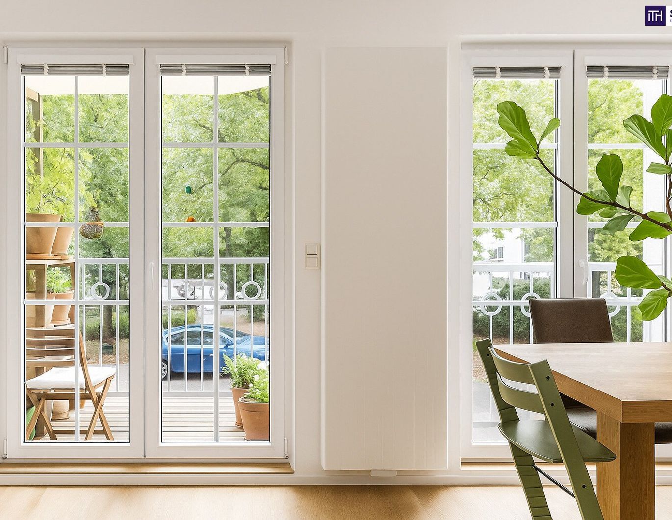 Stark reduziert! Charmante 3-Zimmer-Wohnung mit Urlaubsfeeling - eigener Garten & zwei Balkone in Währinger Toplage