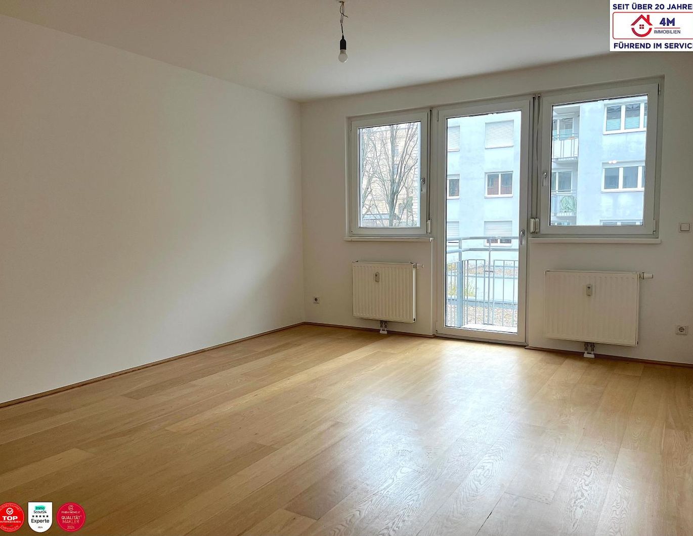 RUHIGE 2-ZIMMER-EIGENTUMSWOHNUNG IN HOFSEITIGER LAGE - IDEAL FÜR PÄRCHEN ODER SINGLES