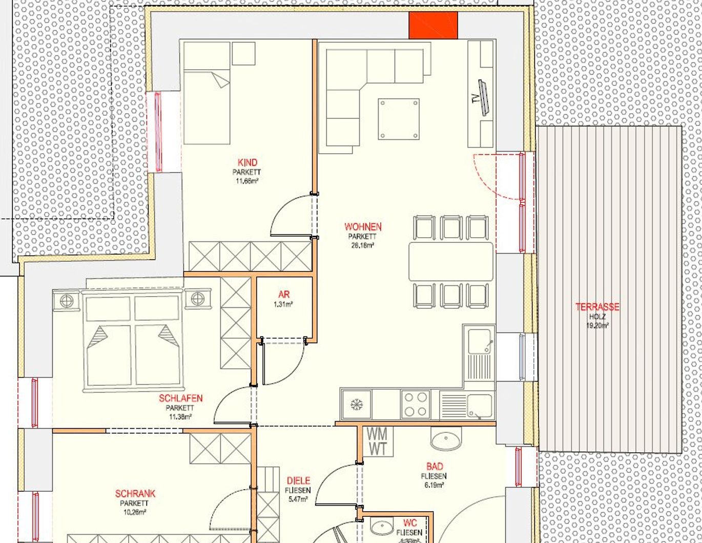 Modern und komfortabel wohnen in Ansfelden - 4 Zimmer