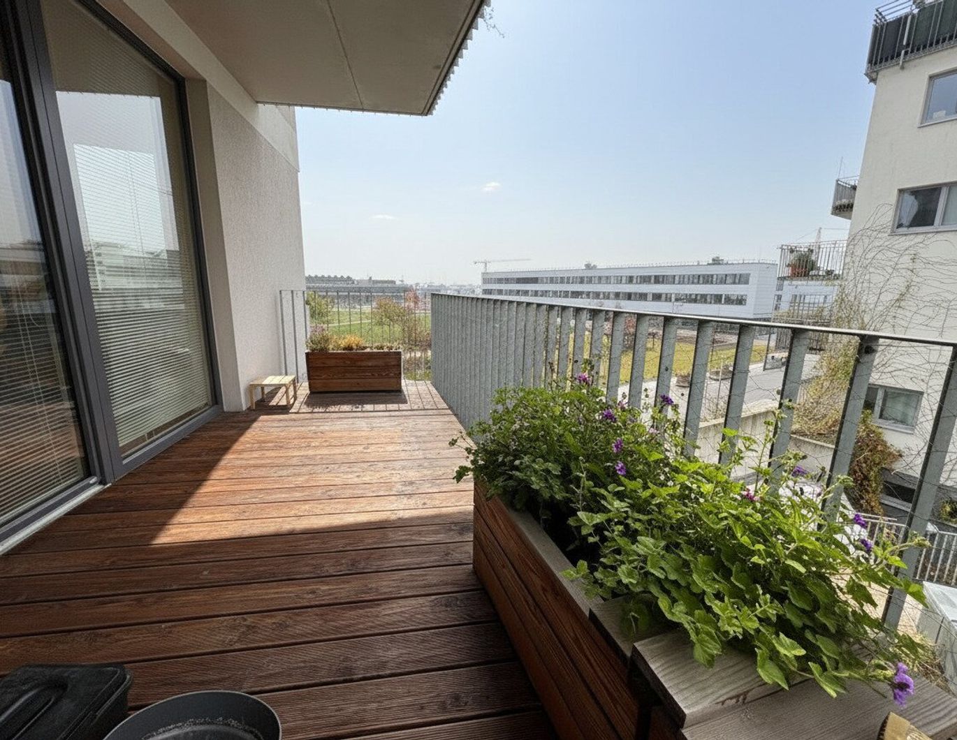 Passivhaus: Exklusive 3-Zimmer Wohnung mit 2 Balkonen in der Seestadt