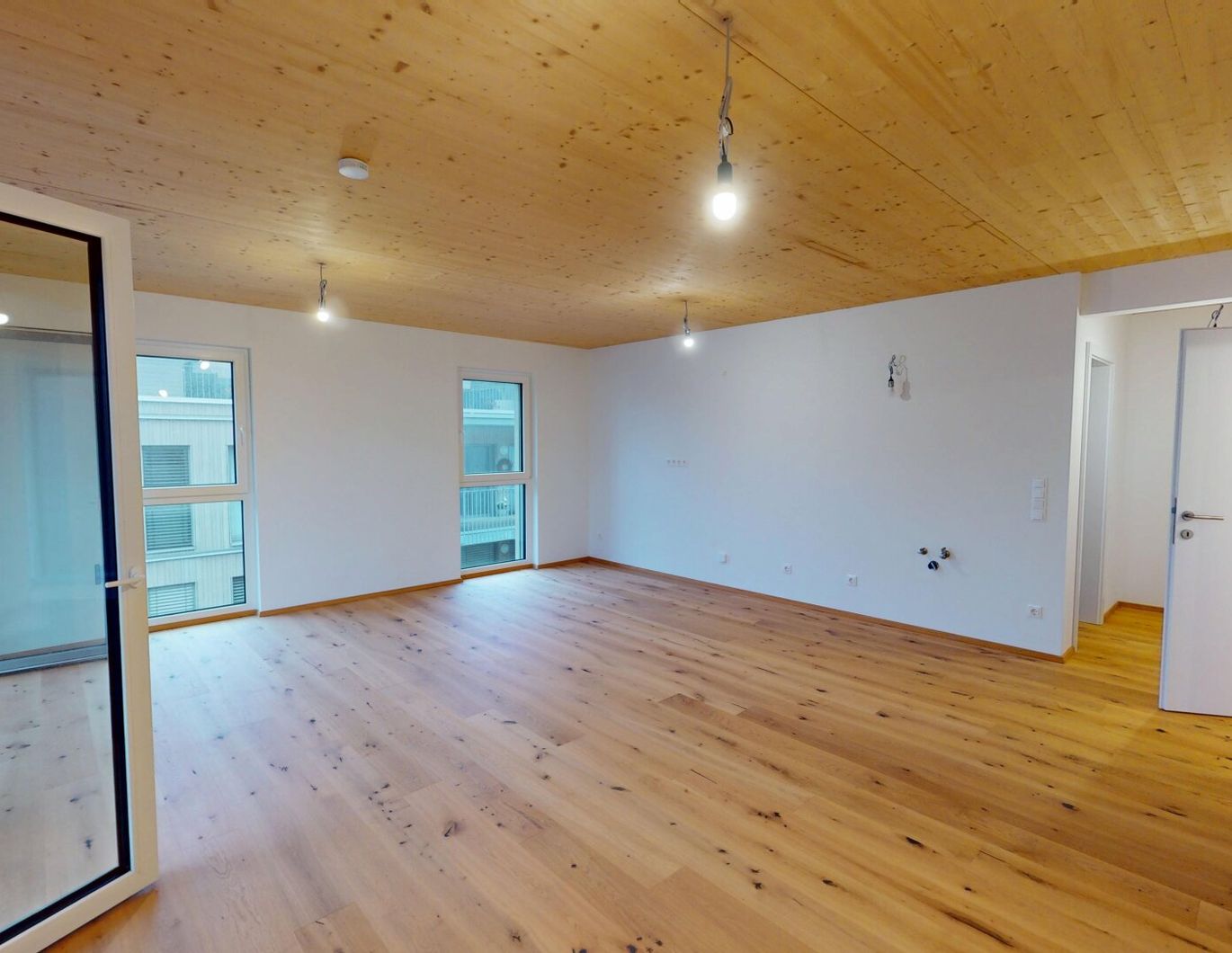 Holzbauweise I Balkonwohnung I 2 Zimmer