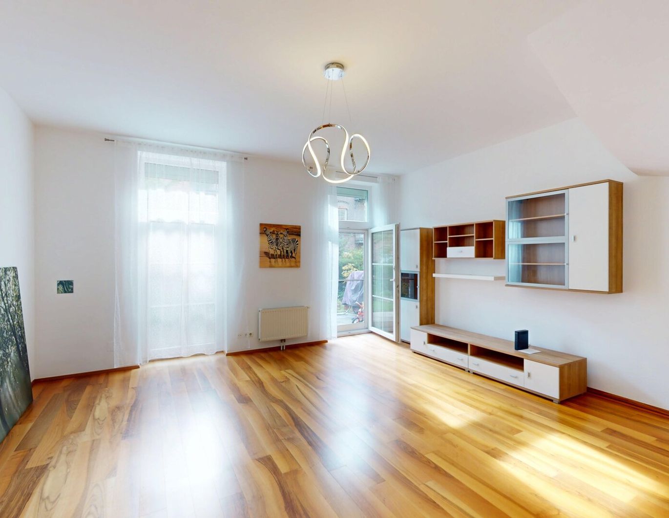 Maisonette mit Garten in renoviertem Backsteinbau - hell, modern, zentral