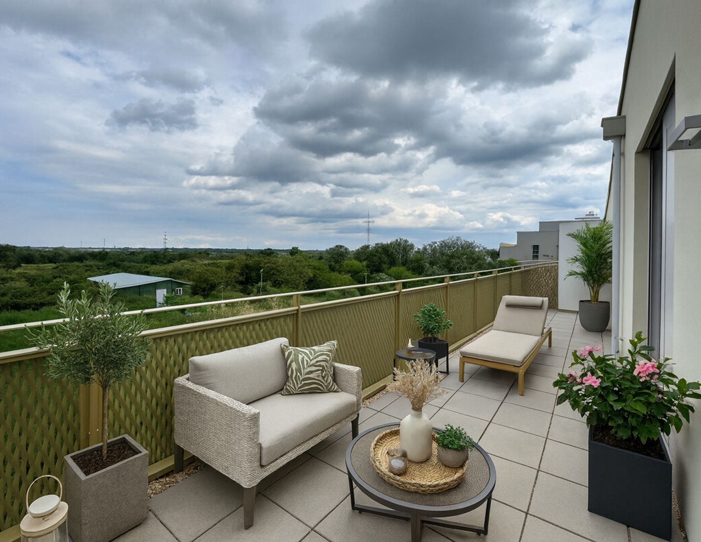 Preis jetzt sichner! Erstbezug und fertig - Gerasdorfer Straße: 4 Zimmer mit super Balkon