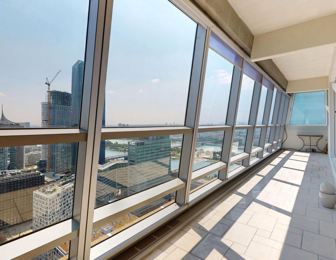 Extravagantes Penthouse an der Donau mit fantastischem Wienblick