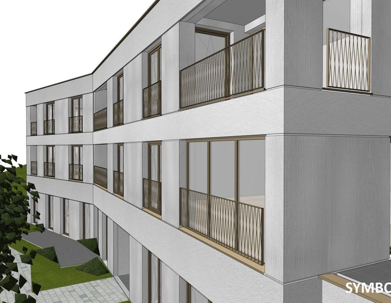 Neubau-Mietwohnung im Zentrum von Schönau