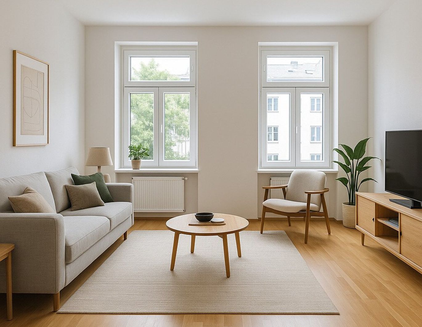 Schöne Zwei-Zimmer-Wohnung direkt an der U3
