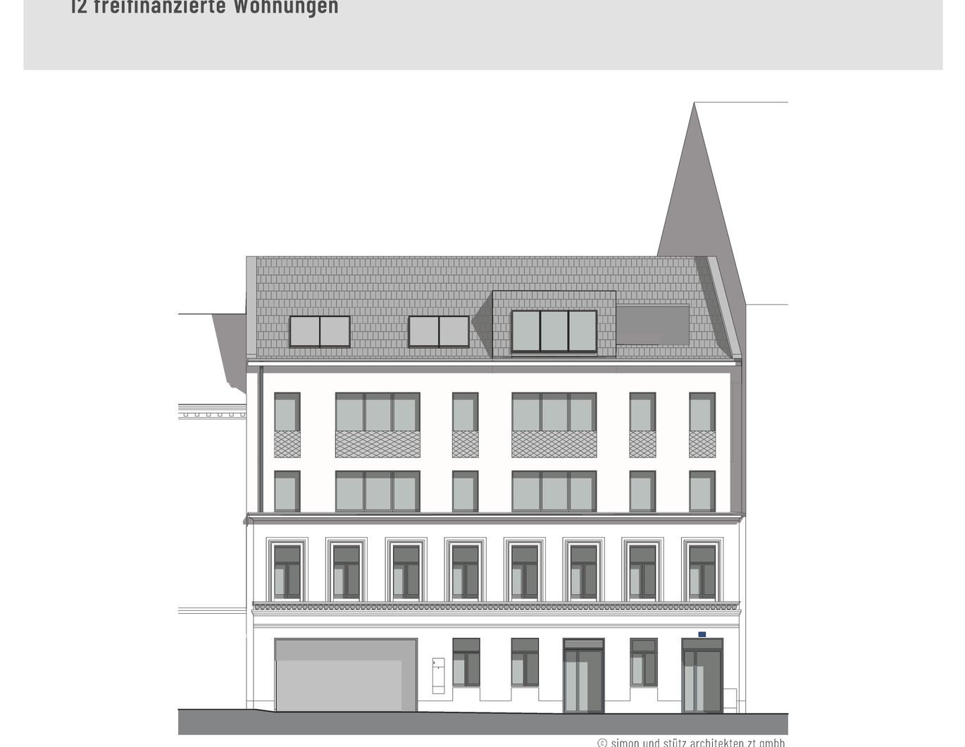 Urbanes Wohnen - Antonigasse 36 - Erstbezug mit Balkon