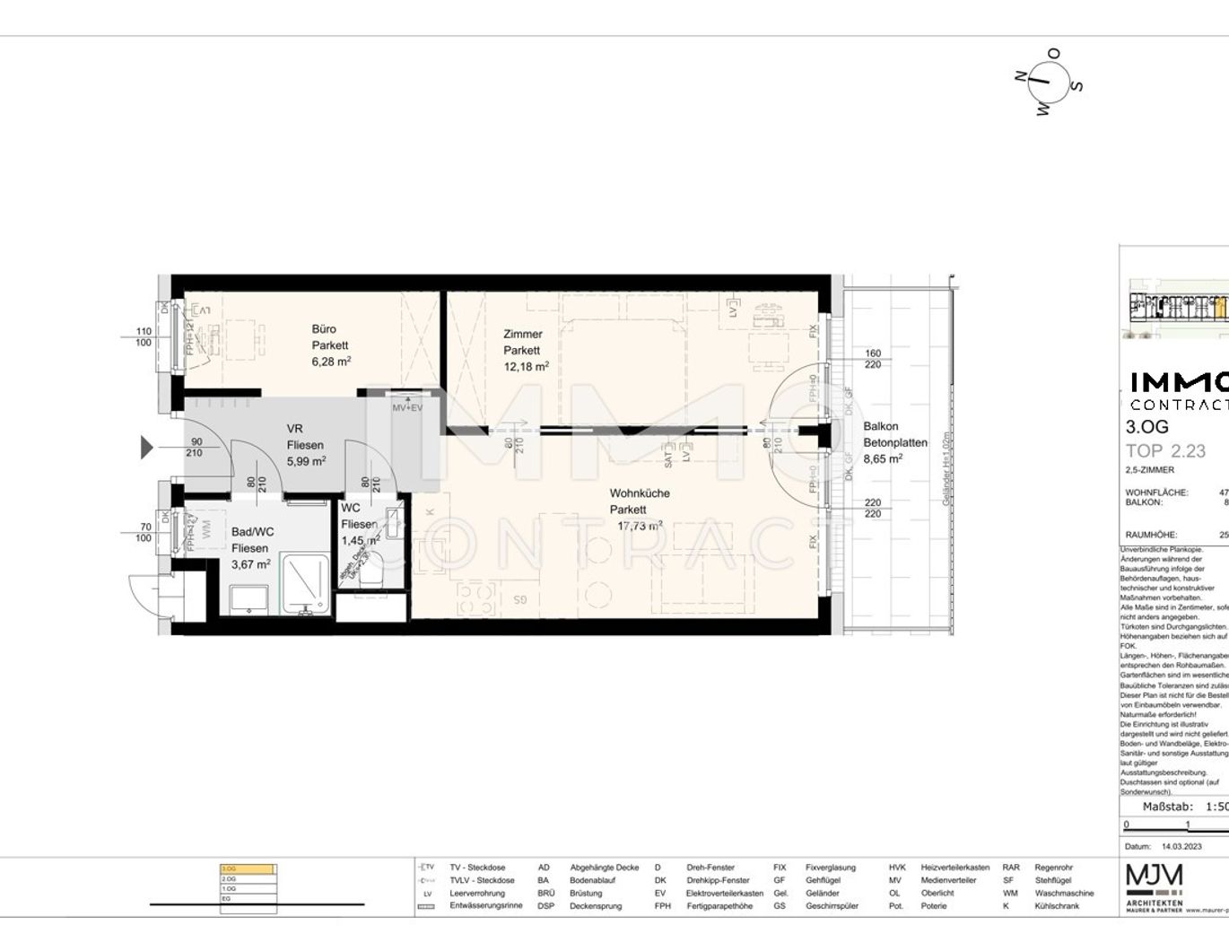 Stock2Live Exklusive Wohneinheiten 42qm - 120qm in Stockerau! _fußläufig zu Schule und Bahnhof!