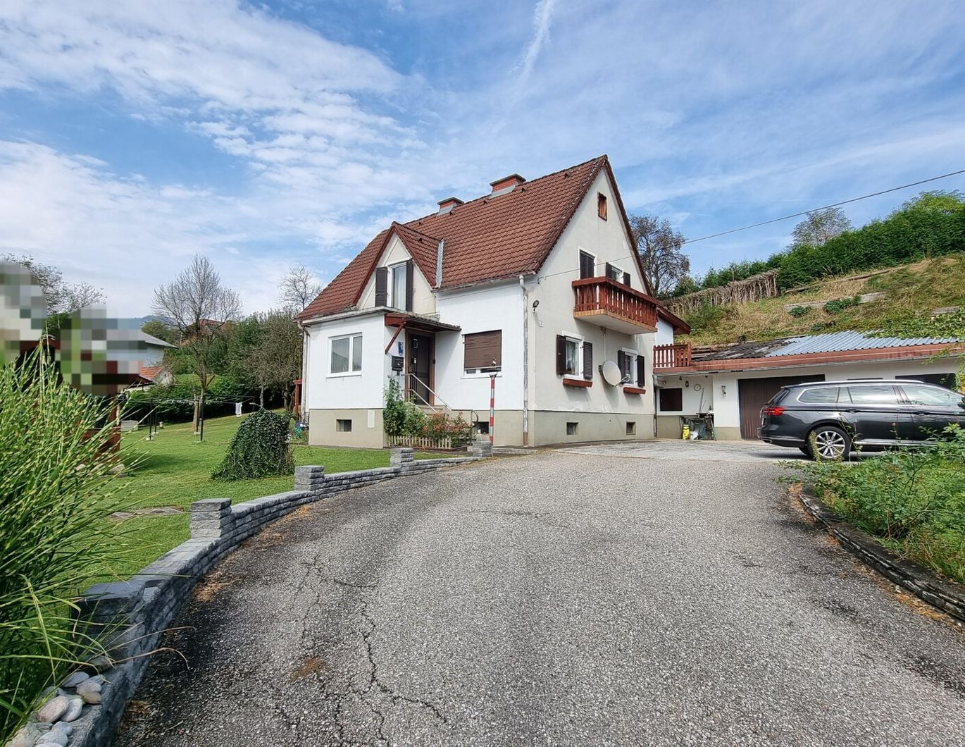 Kapfenberg Apfelmoar: Wohnhaus in Sackgasse mit großem Grund