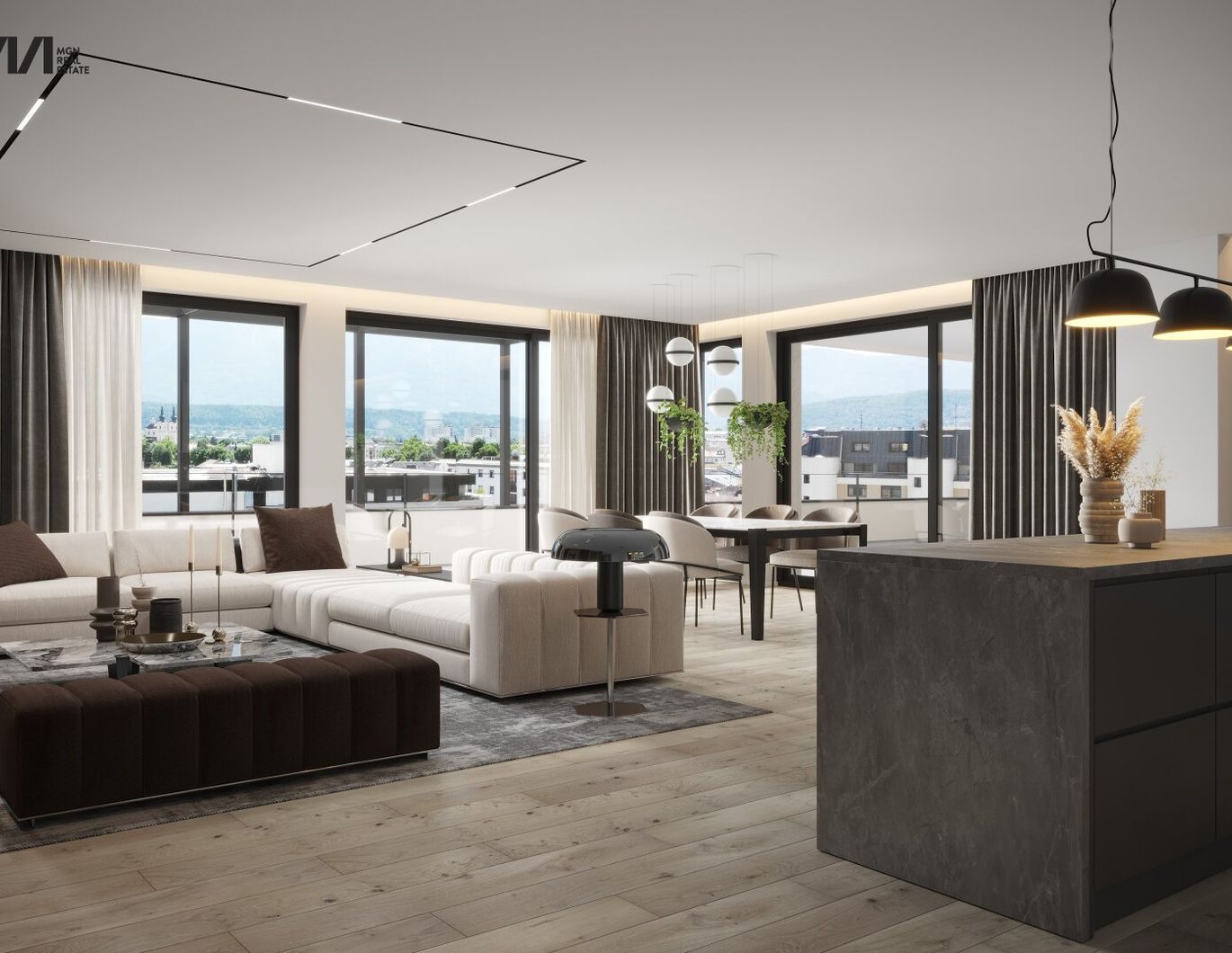 Penthaus im Herzen von Villach