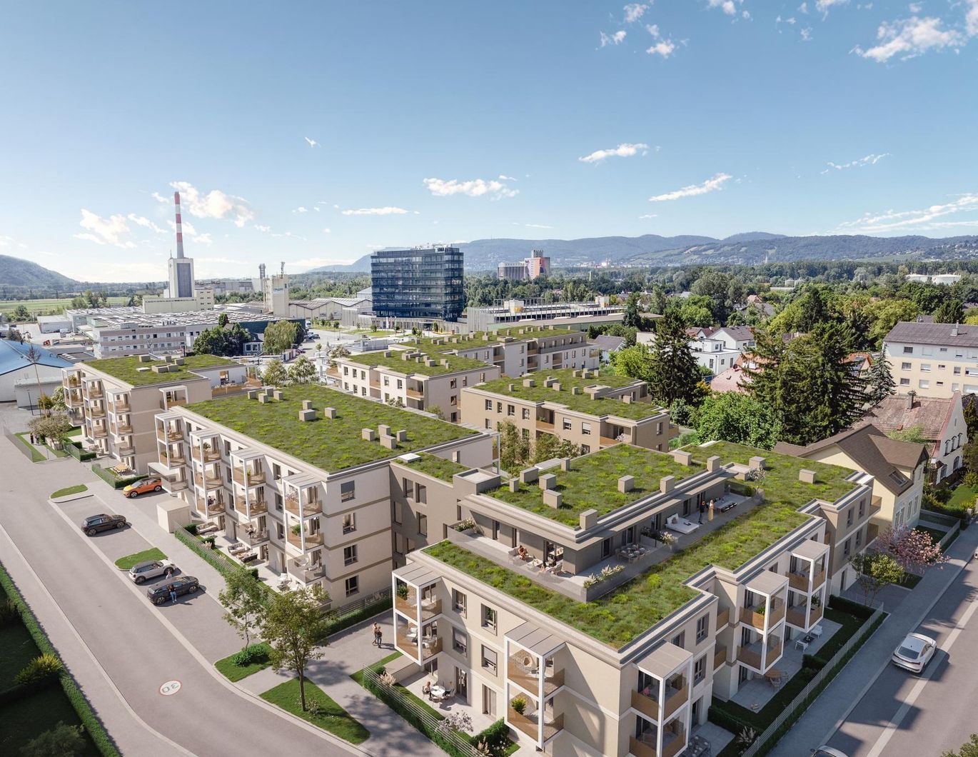 HOCHWERTIG UND MODERN WOHNEN IM STADTZENTRUM VON KORNEUBURG - IHRE MODERNE BALKONWOHNUNG IM KORNEUM - PROVISIONSFREI