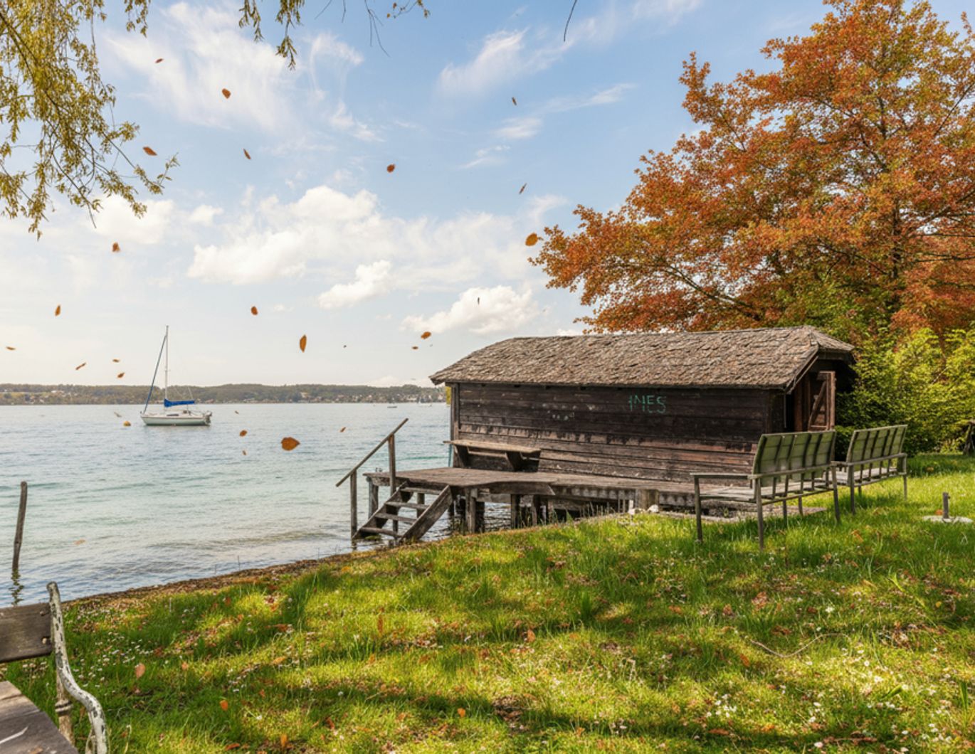 Einmalige Gelegenheit! Seeliegenschaft mit Bootshaus am wunderschönen Attersee