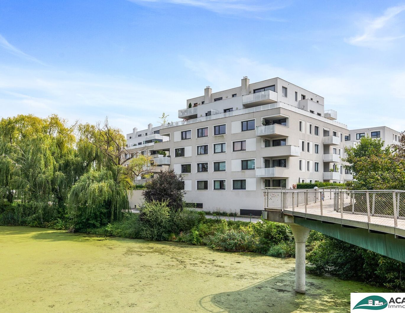 traumhafte 4-Zimmer-Wohnung in bester Lage Tullns mit Blick auf den Wasserpark / Ruhelage - zentral - nächst der Donaulände gelegen