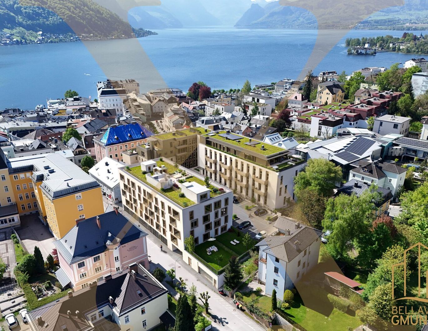 PROVISIONSFREI! Moderne 3-Zimmer-Wohnung mit Loggia und 2 Garagenplätze in Gmunden zu verkaufen!