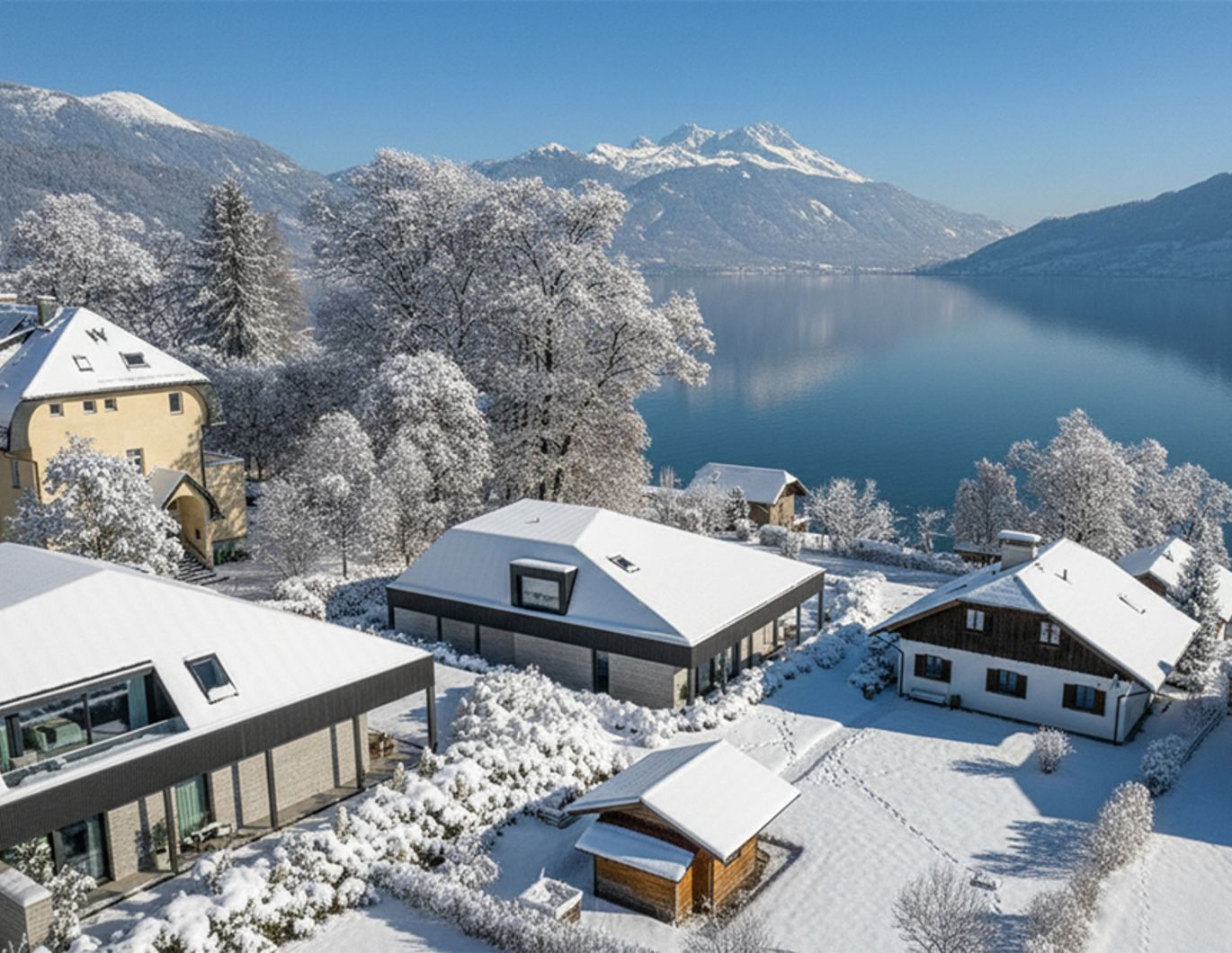 Dolce Vita am glitzernden Attersee! 4-Zimmer Gartenwohnung mit privatem Seezugang