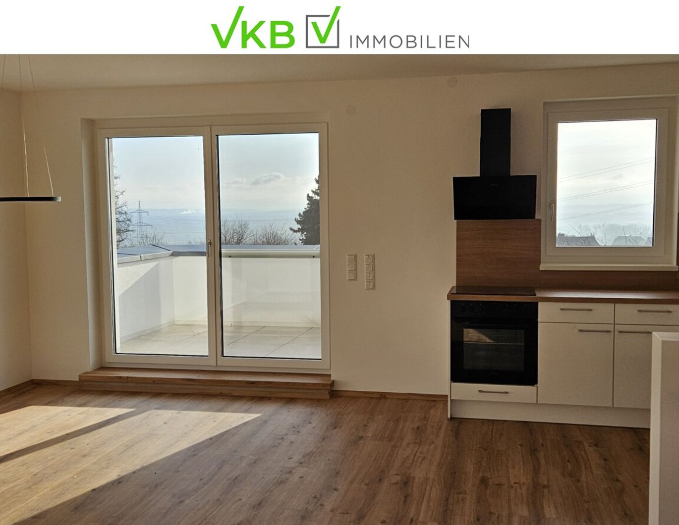 Helle Etagenwohnung mit Alpenblick in Top-Lage - Hitzing/Leonding