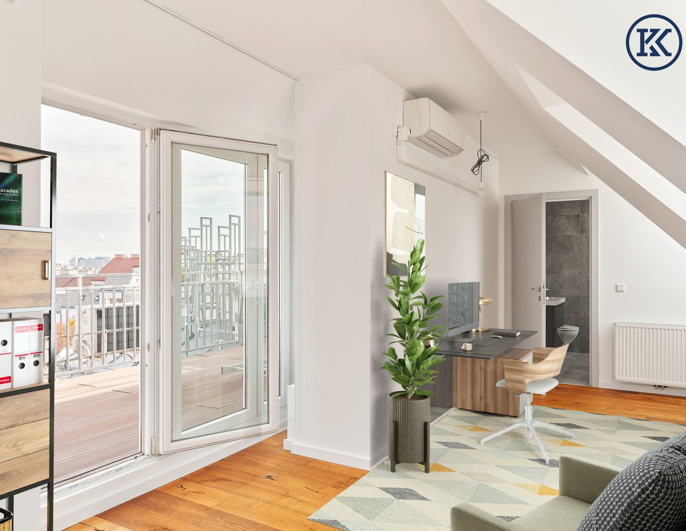 Wohnen über den Dächern Wiens - Exklusive Dachgeschosswohnung mit Galerie & Terrassen