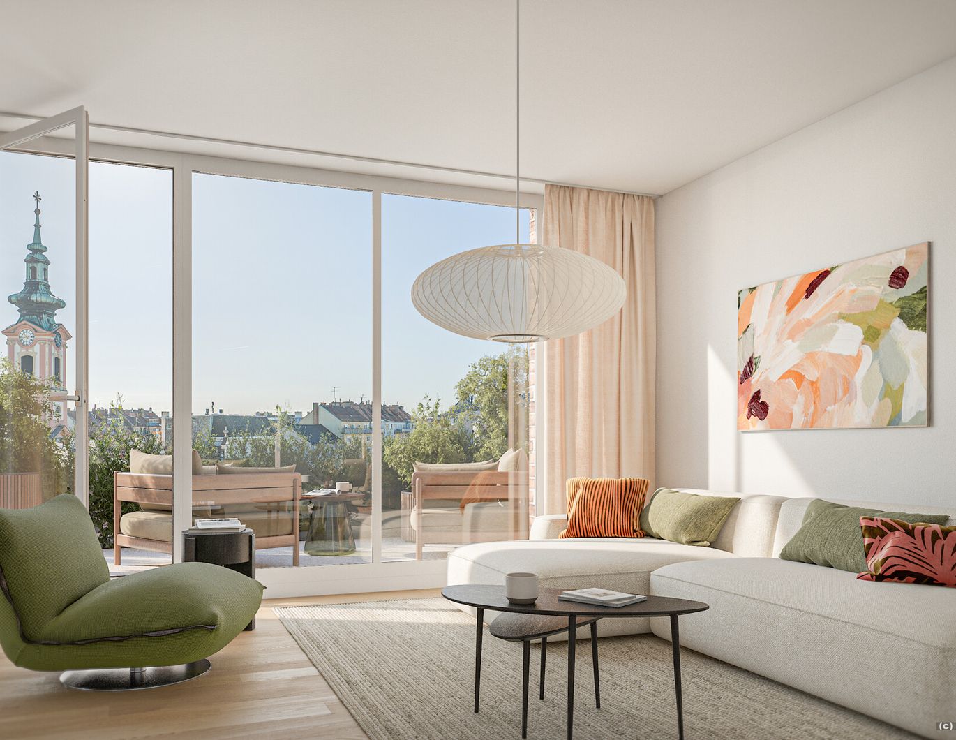 Top Lage am Hauptplatz 1 - Großzügig Wohnen mit 59 m² Terrasse - zu kaufen in 2320 Schwechat