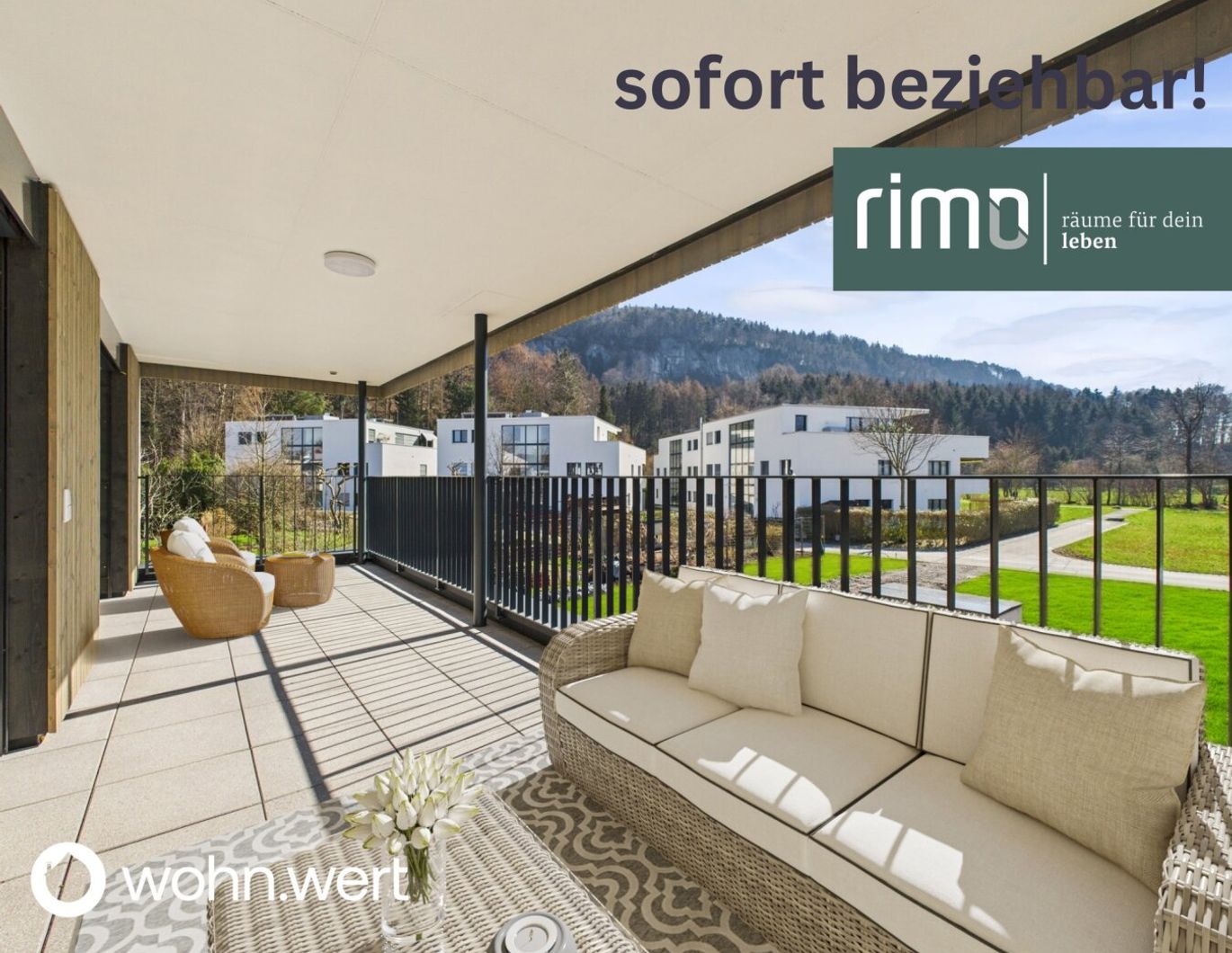 3-Zimmer-Terrassenwohnung in Götzis - Ruhelage / Top A8