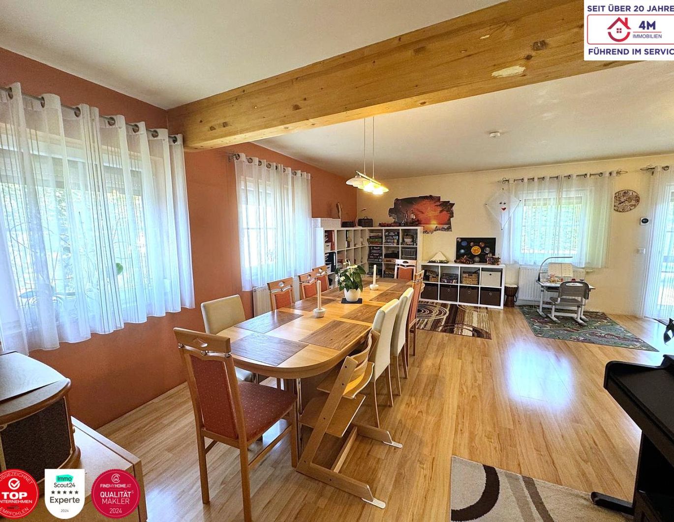 Familienparadies in Gattendorf - Einfamilienhaus mit Garten, Pool und viel Platz