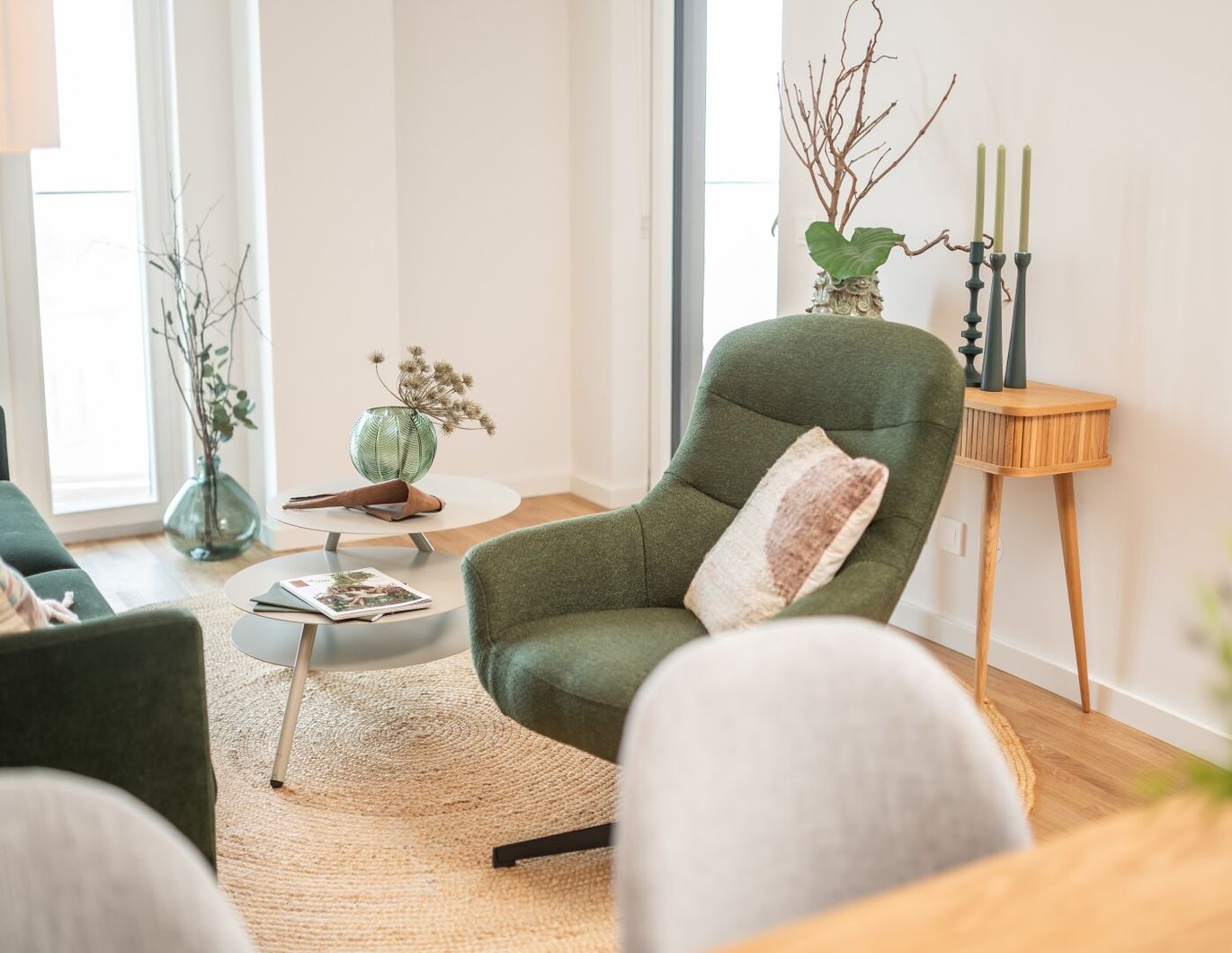 Wohnen mit Skyline-Flair - Rooftop Pool & Fitness bei der U1