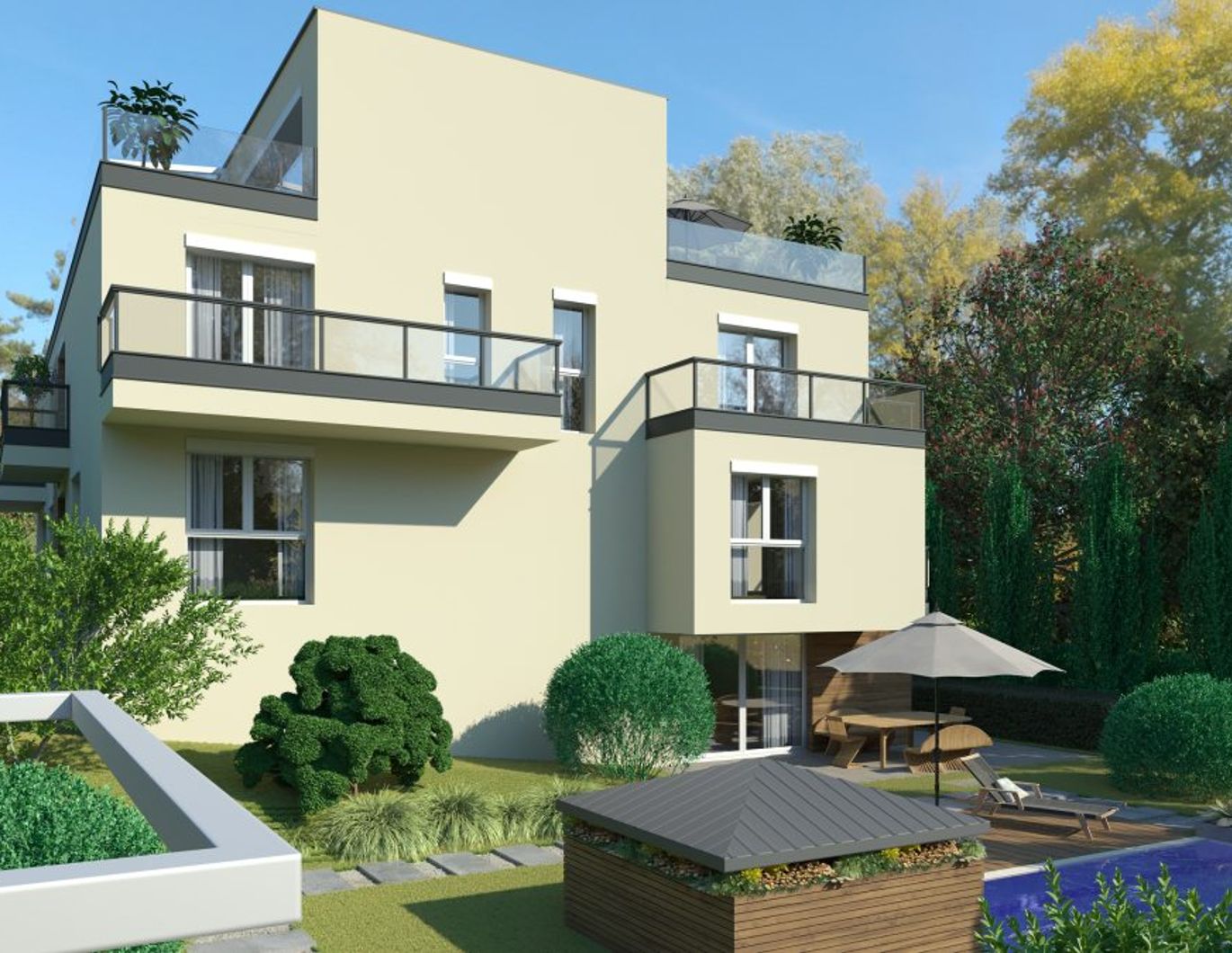 ++ SMART LIVING ++ 2-ZIMMER-WOHNUNG mit VIEL LICHT & SONNENBALKON