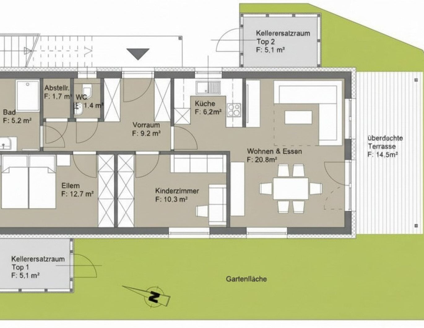 ERSTBEZUG: Gartenwohnung in Ruhelage!
