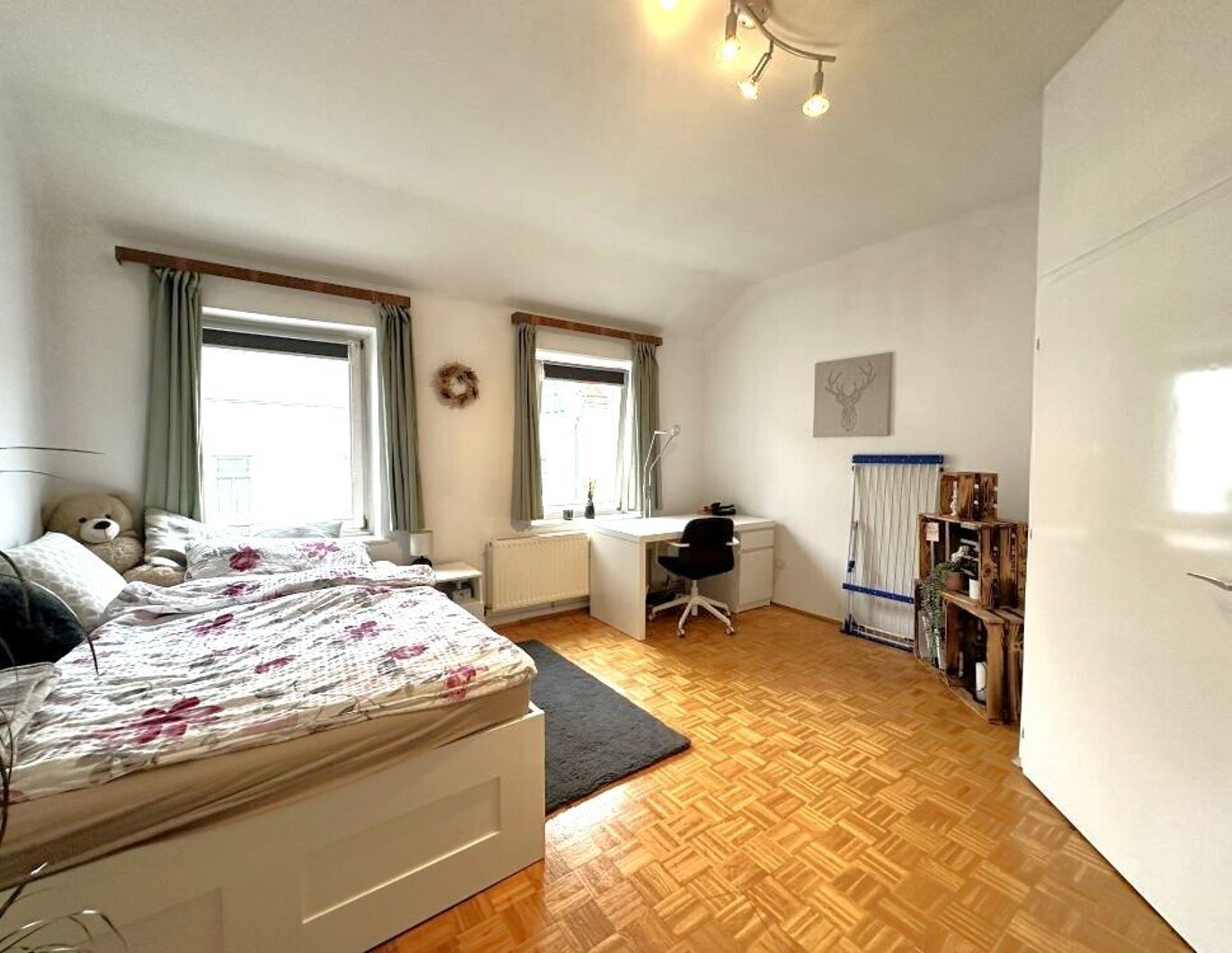 Stilvolle 3-Zimmer-Altbauwohnung mit Balkon in zentraler Grazer Lage nähe Augarten - befristet vermietet