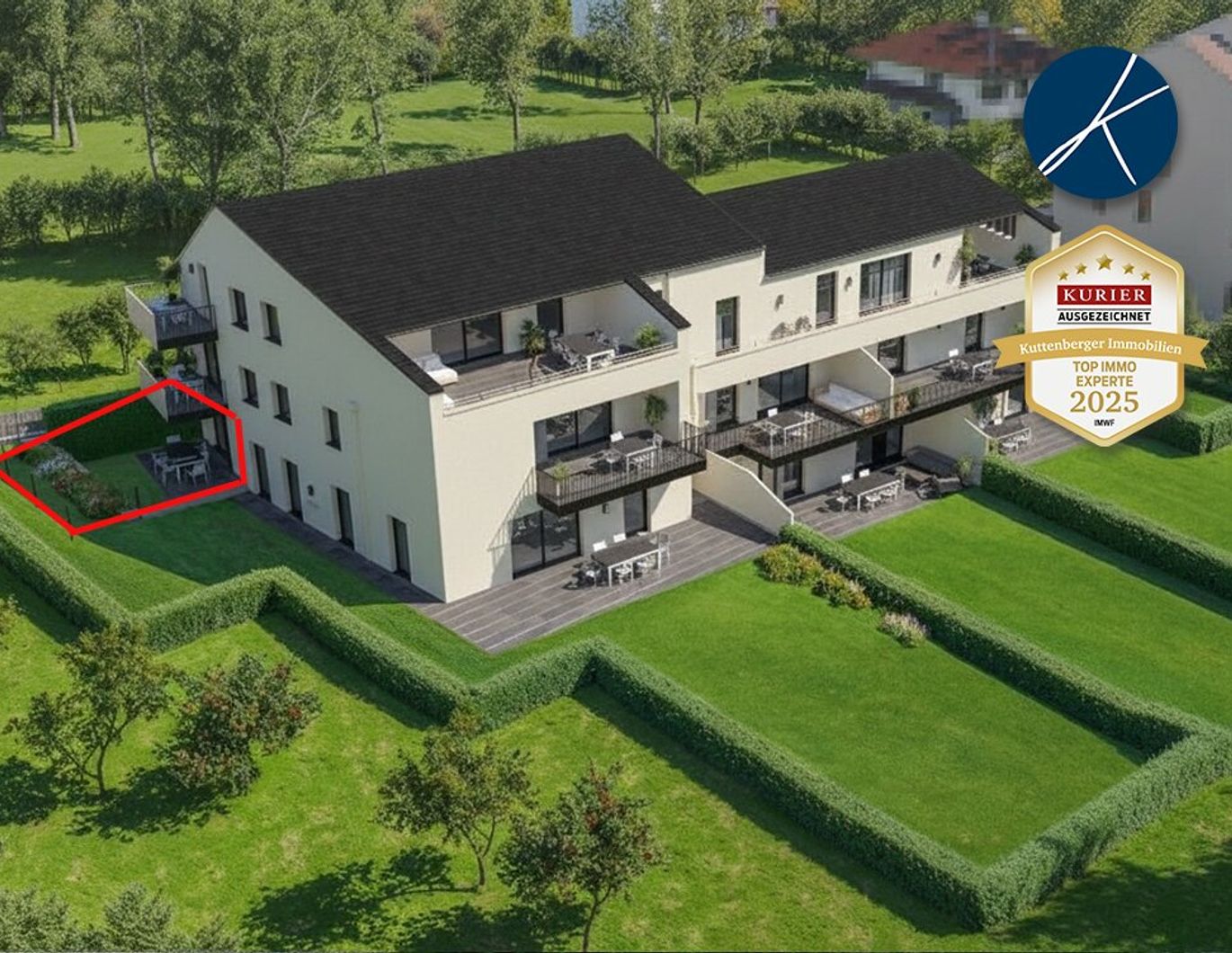 Gemütliche Wohnung mit kleinem Garten & Terrasse (Top 3) - Neubauprojekt am Kremser Steindl