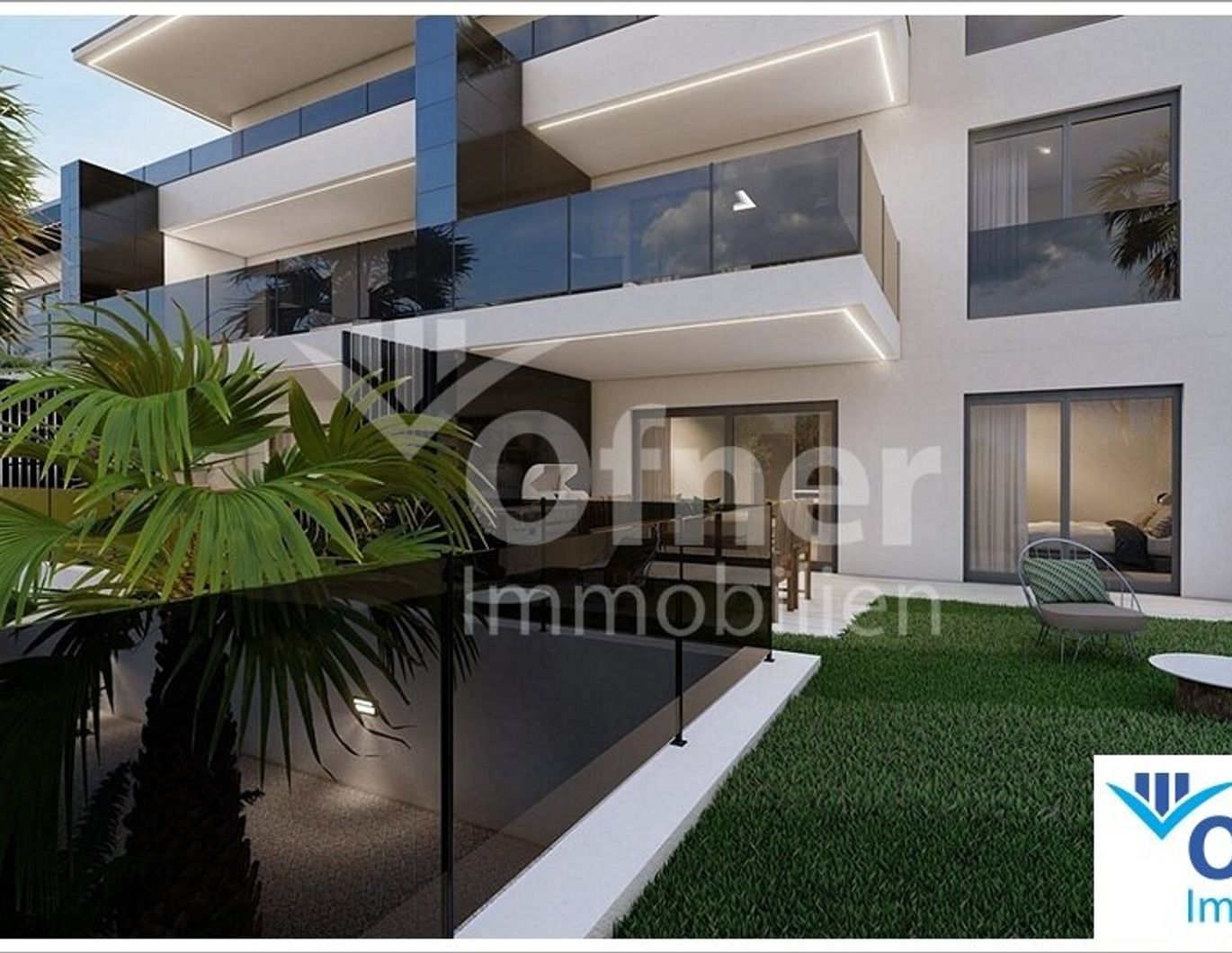 Neubau Omišalj - Wohnung im Erdgeschoß