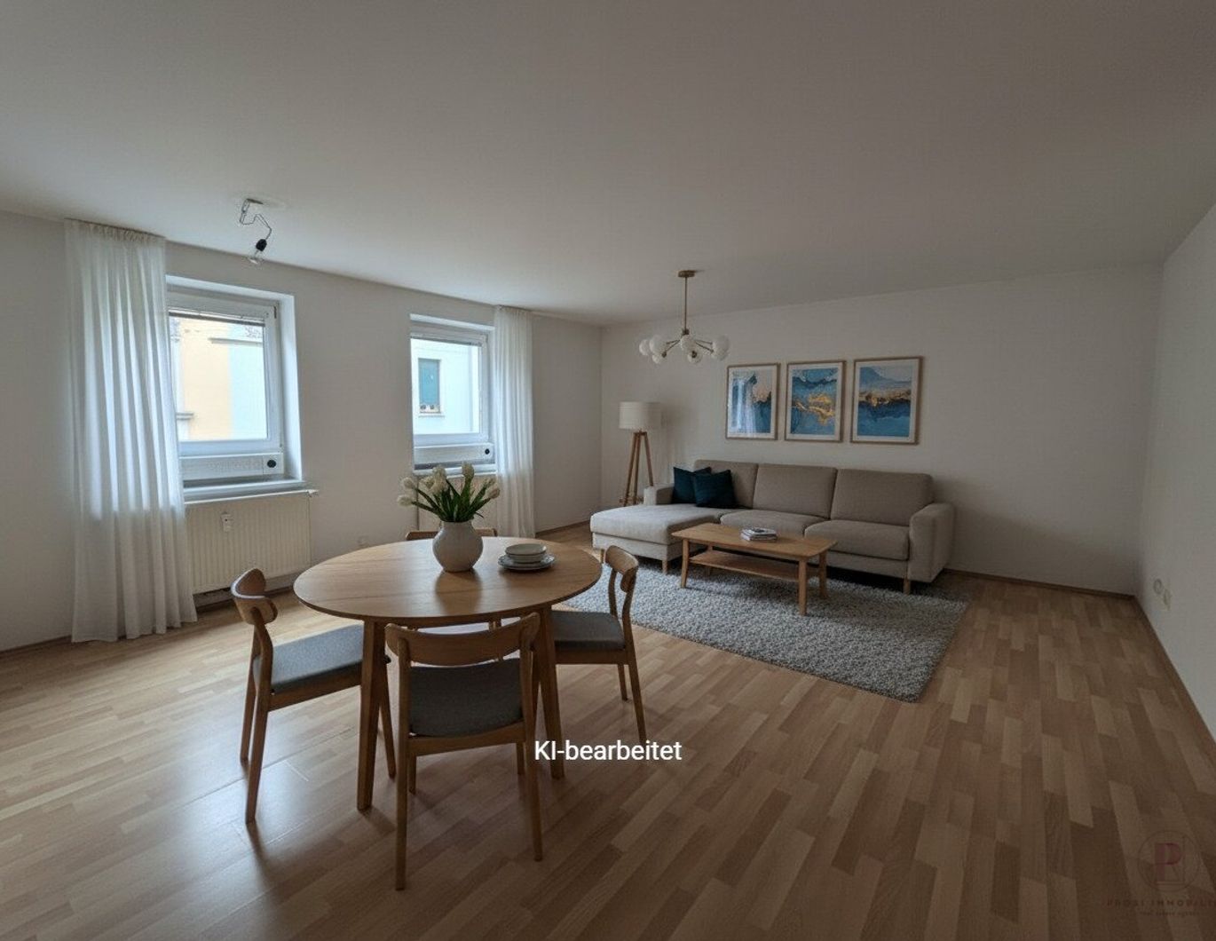 *77m2 helle Balkon-Wohnung mit Küche und Lift sofort verfügbar Nähe Augarten