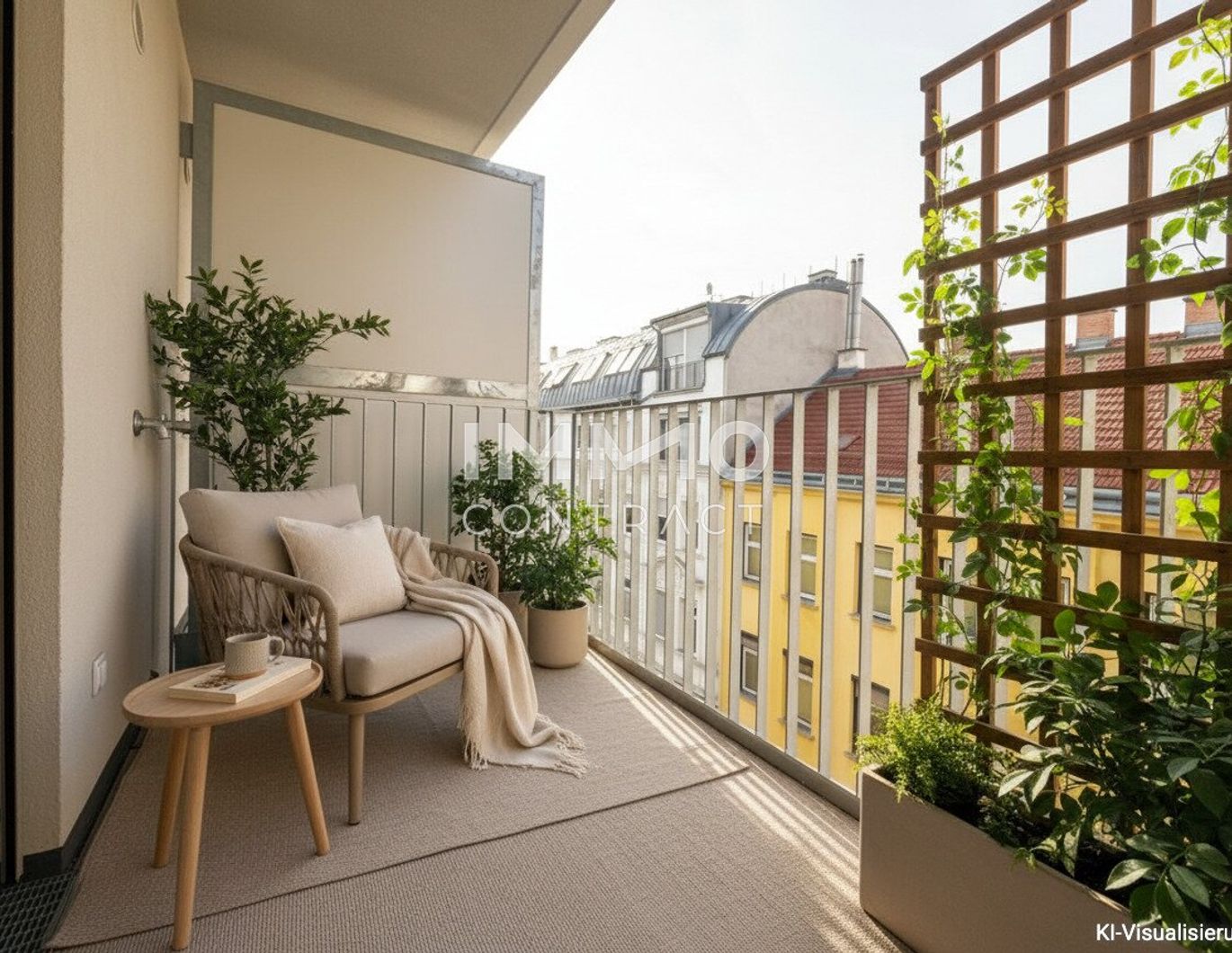 Durchdachte 2-Zimmer-Balkonwohnung - top angebundener Erstbezug im BEIM DONAUUFER