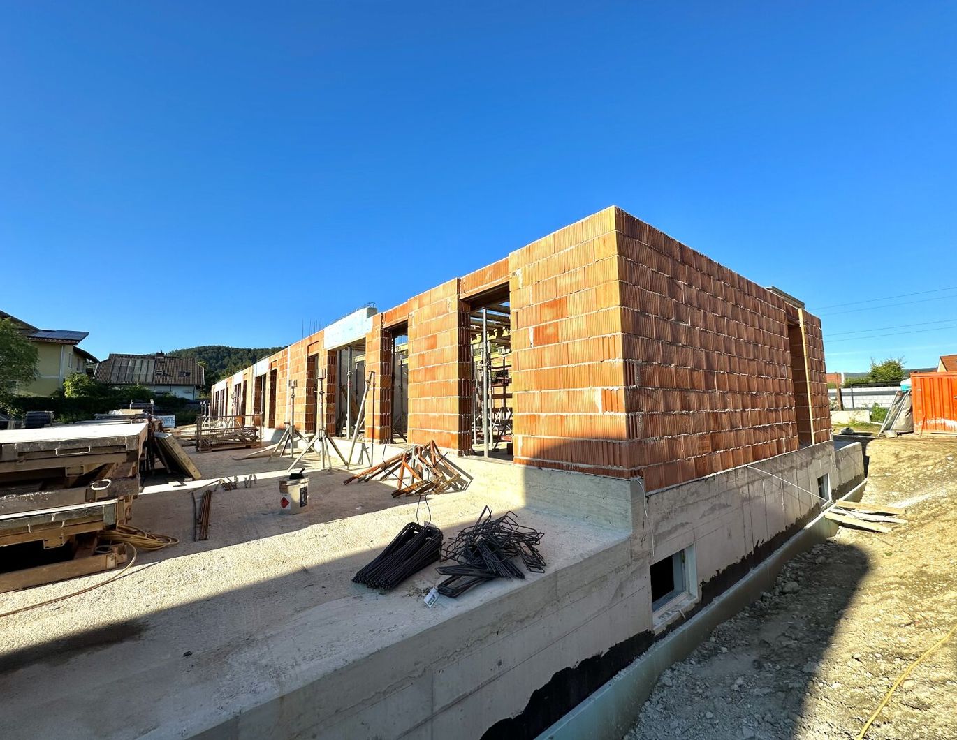 Neubauprojekt in Graz-Gösting - Wohnen im Grünen mit Stil und Privatsphäre! - Rohbauphase