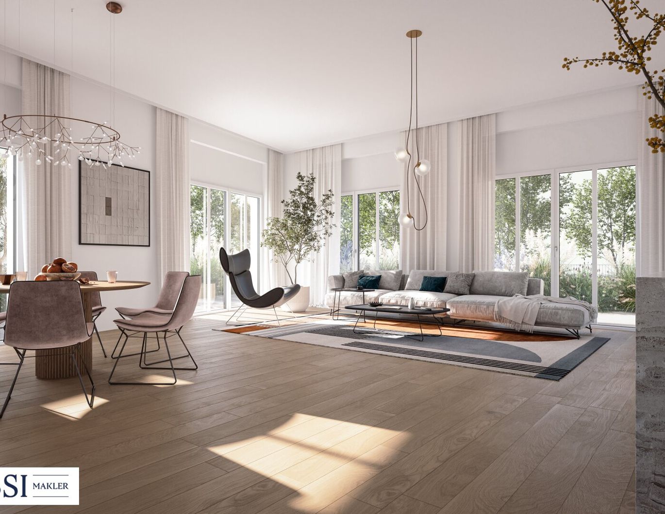 The Anthony: Trendige Dachgeschosswohnung mit 2 Balkonen - Urbaner Chic und viel Charme!