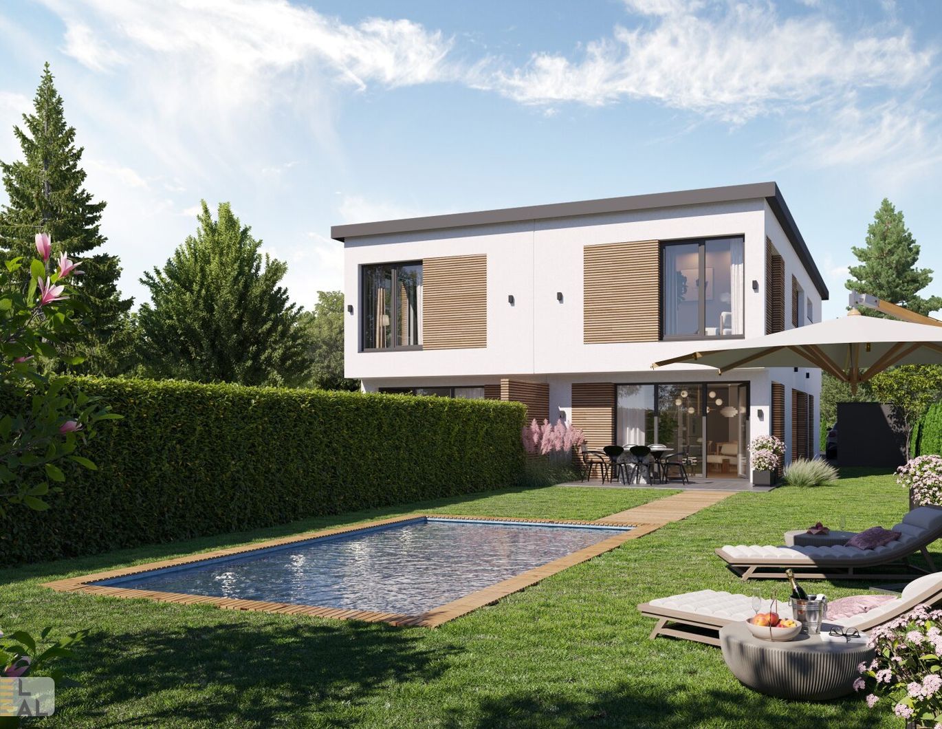 VILLA BLOOM 1 - Ihr neuer Rückzugsort mit Stil! JETZT BAUSTART!