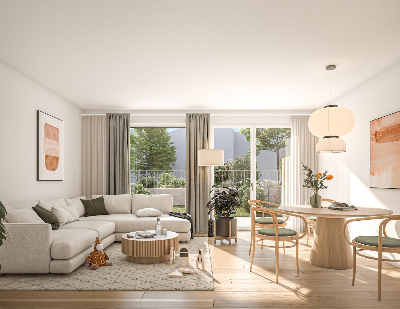 Green Living - Ostseitige 2 Zimmer mit großem Balkon - provisionsfrei zu kaufen in 1230 Wien