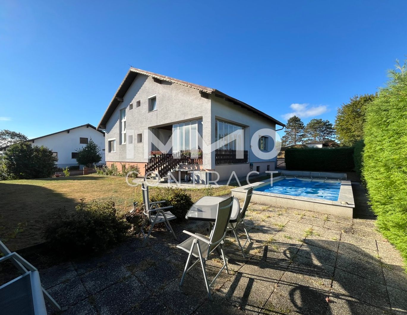 Einfamilienhaus mit Pool, und PV-Anlage  nur wenige Autominuten von Wien entfernt