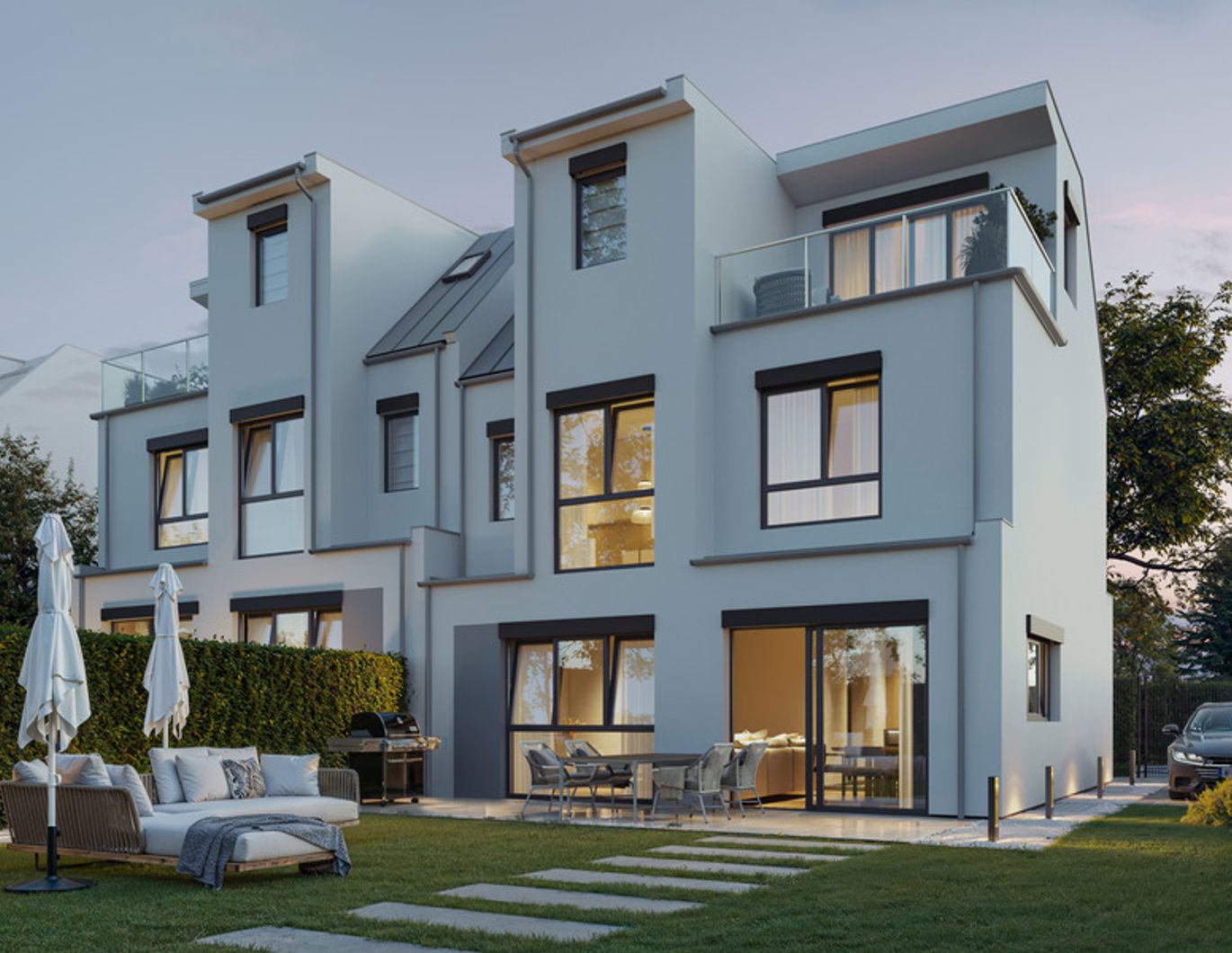 Aller guten Dinge sind 3  Stockwerke unweit des Nationalparks Donau-Auen und U2. Wärmepumpe, Klimaanlage,