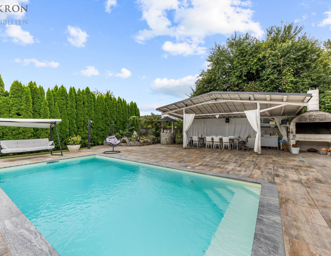 Ab ins kühle Nass - Pool, Riesengarten, Grill-Oase, Obstparadies!
