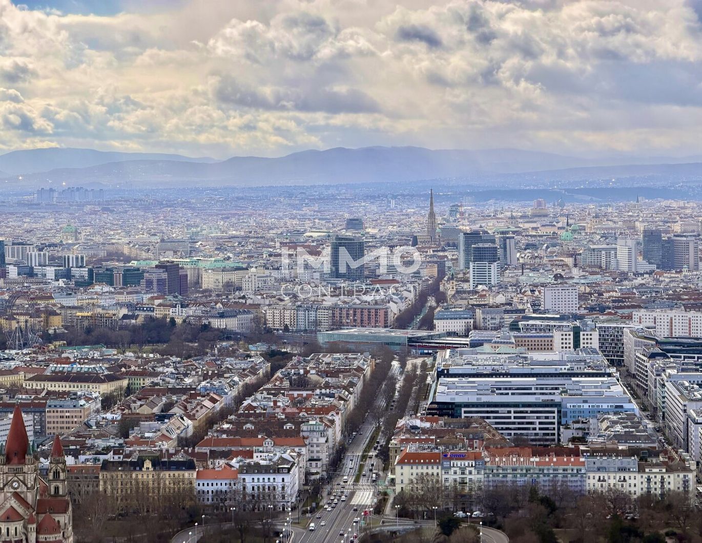 Zwischen Stephansdom und Kahlenberg: 47. Etage - DC2 Tower