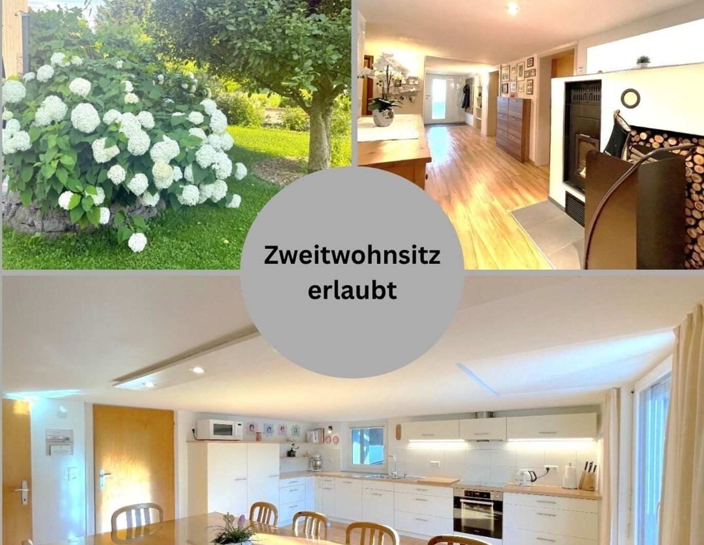 Bregenz: Langen: Familienparadies: Gartenwohnung ca. 200 m2 mit 8 Zimmern, Garten 169 m2 Terrasse 56 m2 & Balkon