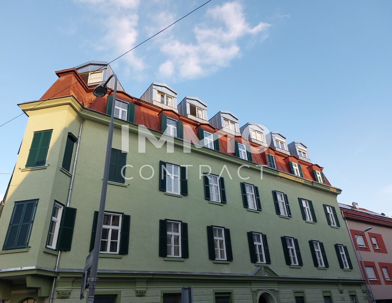 NEUBAUGASSE NAHE LENDPLATZ: SONNIGE MÖBLIERTE SINGLE DG-GARCONNIERE UM € 499,-- inkl. BK